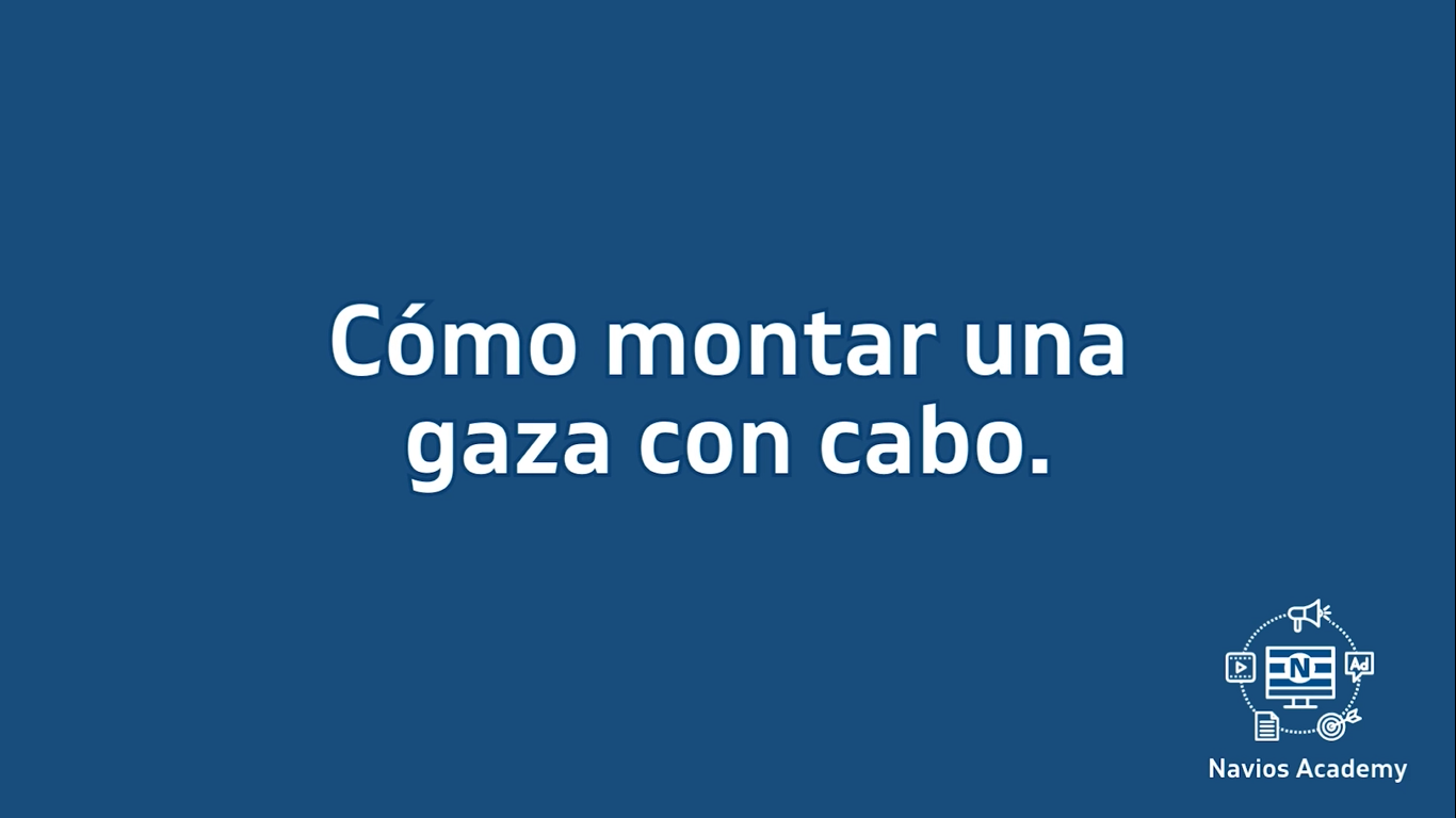 COMO MONTAR UNA GAZA CON CABO